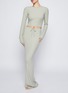 Figure View - Click To Enlarge - SKIMS - Soft Lounge Ruched Long Skirt
