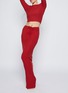 Figure View - Click To Enlarge - SKIMS - Soft Lounge Ruched Long Skirt