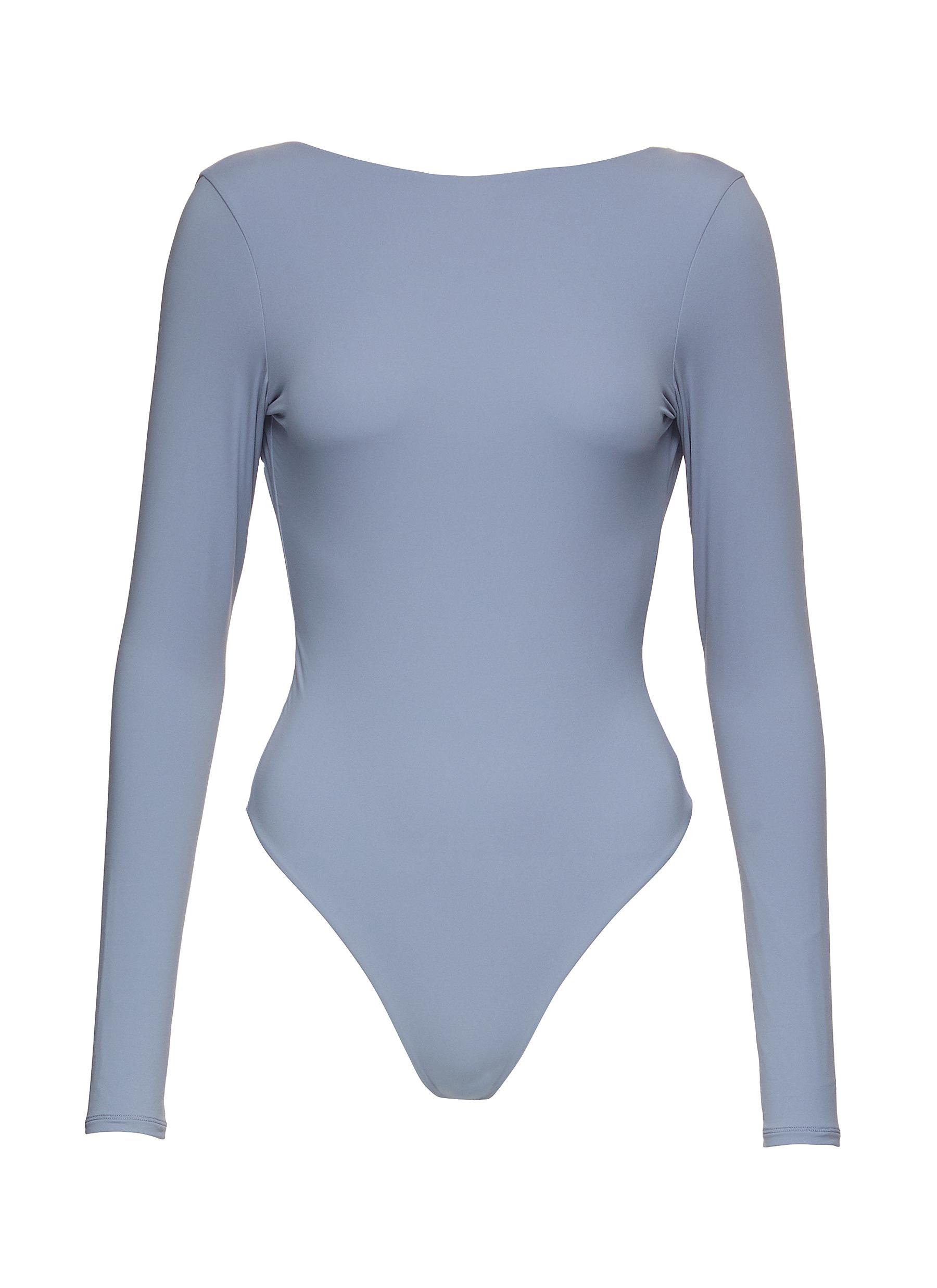 SKIMS | Fits Everybody Low Back Bodysuit | BLUE | Women | Lane Crawford -  Shop Designer Brands Online