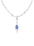 Main View - Click To Enlarge - KORLOFF - High Jewellery 18K White Gold Diamond and Sapphire Necklace