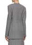 Back View - Click To Enlarge - RECTO - Curved Neck Glen Check Jacket