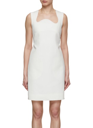 Main View - Click To Enlarge - RECTO - Signature Curved Neck Dress