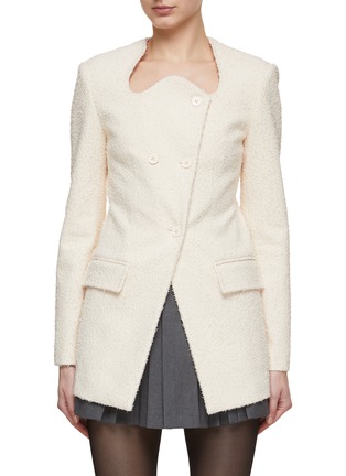 Main View - Click To Enlarge - RECTO - Curved Neck Jacket