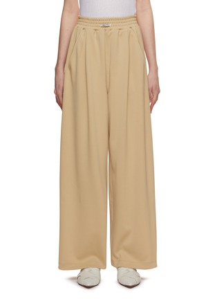 Main View - Click To Enlarge - RECTO - Elasticated Waist Wide Leg Training Pants