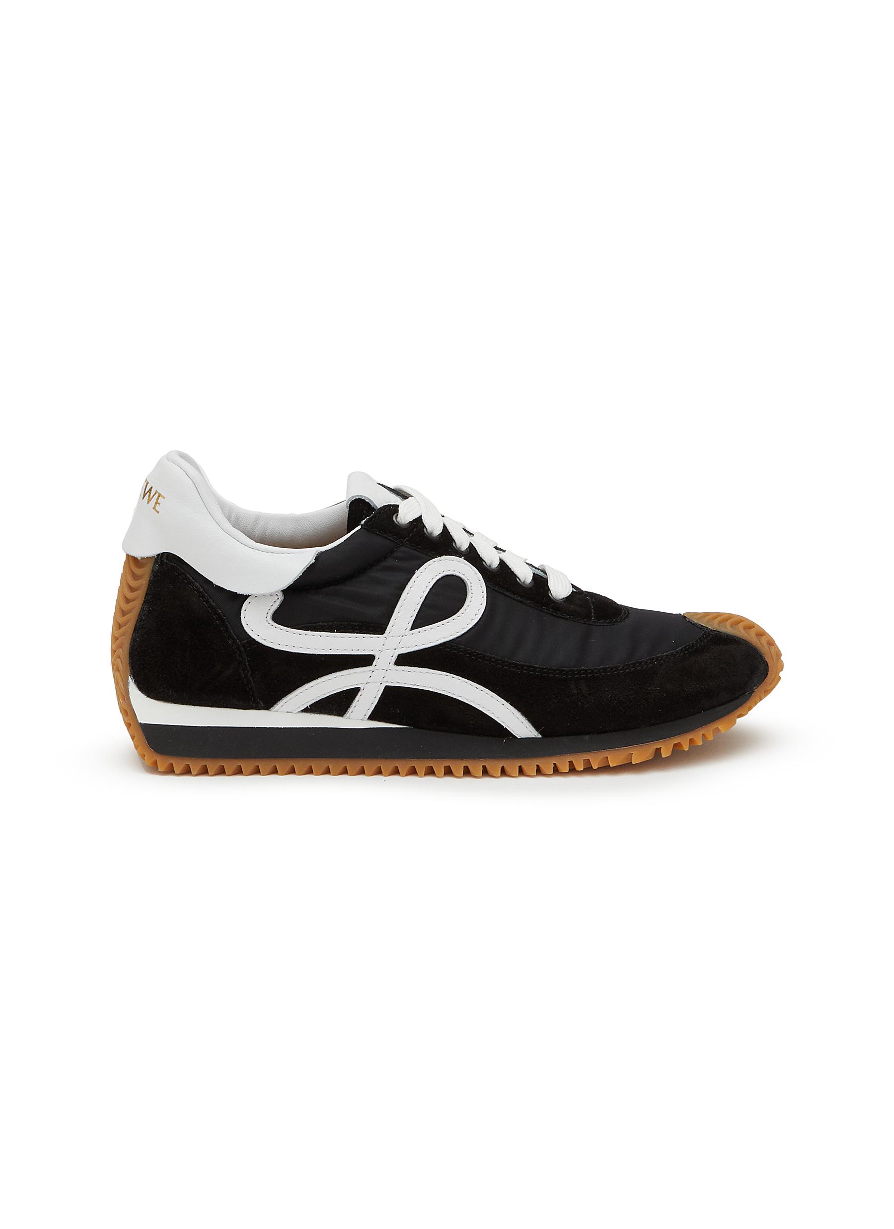 LOEWE | Flow Runner Lace Up Sneaker | BLACK | Women | Lane