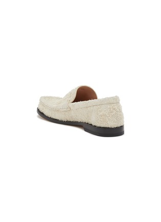  - LOEWE - Campo Brushed Suede Loafers