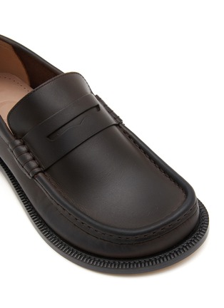 Detail View - Click To Enlarge - LOEWE - Campo Leather Loafers