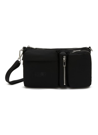 Main View - Click To Enlarge - MM6 MAISON MARGIELA - Three Pocket Crossbody Bag