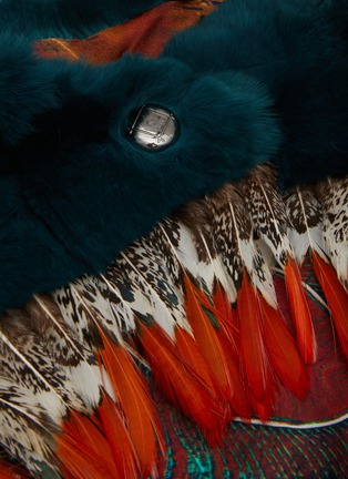 Detail View - Click To Enlarge - LANE'S - Swann Rex Rabbit Fur Scarf