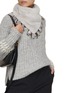 Figure View - Click To Enlarge - LANE'S - Swann Rex Rabbit Fur Scarf