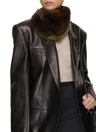 Figure View - Click To Enlarge - LANE'S - Swann Orylag Fur Scarf