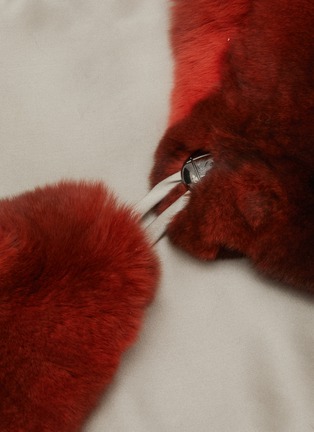 Detail View - Click To Enlarge - LANE'S - Swann Orylag Rabbit Fur Scarf