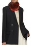 Figure View - Click To Enlarge - LANE'S - Swann Orylag Rabbit Fur Scarf