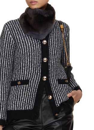 Figure View - Click To Enlarge - LANE'S - Swann Orylag Fur Scarf