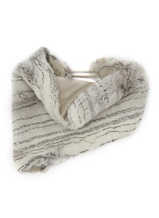 Main View - Click To Enlarge - LANE'S - Swann Orylag Rabbit Fur Scarf