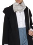 Figure View - Click To Enlarge - LANE'S - Swann Orylag Rabbit Fur Scarf