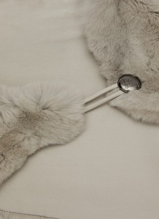 Detail View - Click To Enlarge - LANE'S - Swann Orylag Rabbit Fur Scarf