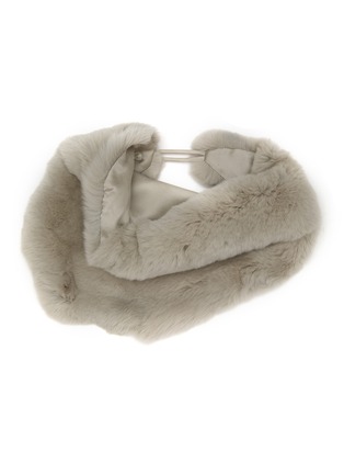 Main View - Click To Enlarge - LANE'S - Swann Orylag Rabbit Fur Scarf