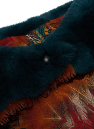 Detail View - Click To Enlarge - LANE'S - Swann Rex Rabbit Fur Scarf