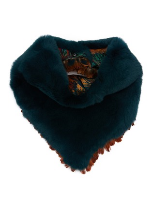 Main View - Click To Enlarge - LANE'S - Swann Rex Rabbit Fur Scarf