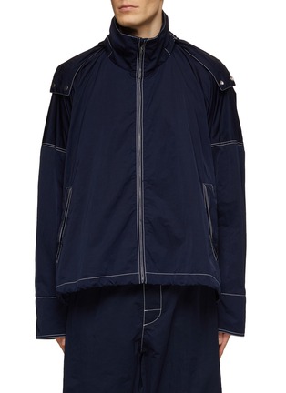 Main View - Click To Enlarge - BOTTEGA VENETA - Oversized Hooded Jacket