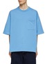 Main View - Click To Enlarge - BOTTEGA VENETA - Oversized Pocket Heavy Jersey T-Shirt