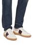 Figure View - Click To Enlarge - VALENTINO GARAVANI - Highline Leather Low Top Sneakers