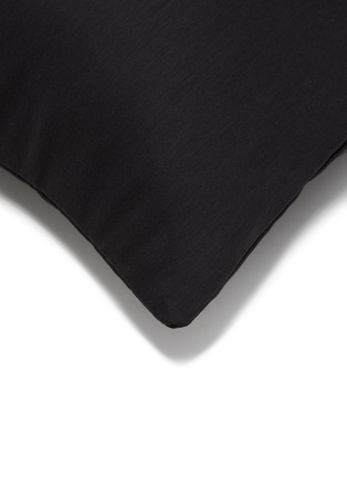 Detail View - Click To Enlarge - FRETTE - Luxury Passepartout Cushion Cover — Black