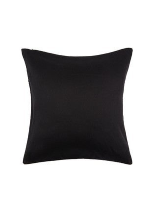 Main View - Click To Enlarge - FRETTE - Luxury Passepartout Cushion Cover — Black