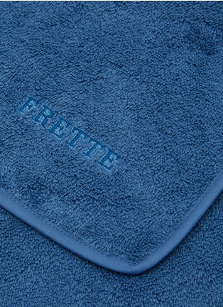 Detail View - Click To Enlarge - FRETTE - Unito Guest Towel — Navy