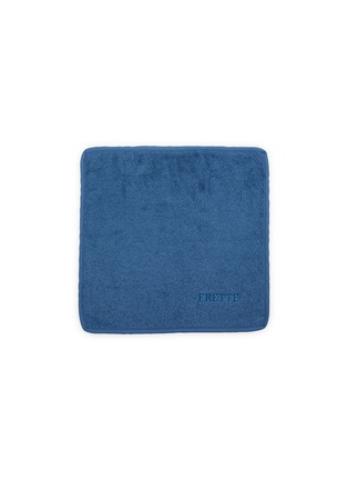 Main View - Click To Enlarge - FRETTE - Unito Wash Towel — Dark Blue