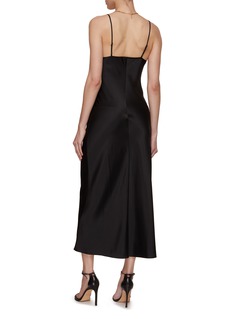 ALEXANDER WANG | Slip Gown With Nameplate Chain | Women 