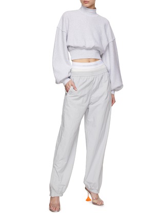 Figure View - Click To Enlarge - ALEXANDER WANG - Exposed Brief Track Pants