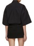 Back View - Click To Enlarge - ALEXANDER WANG - Mini Shirt Dress With Belt