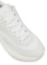 Detail View - Click To Enlarge - GIANVITO ROSSI - Leather Low Top Lace Up Sneakers