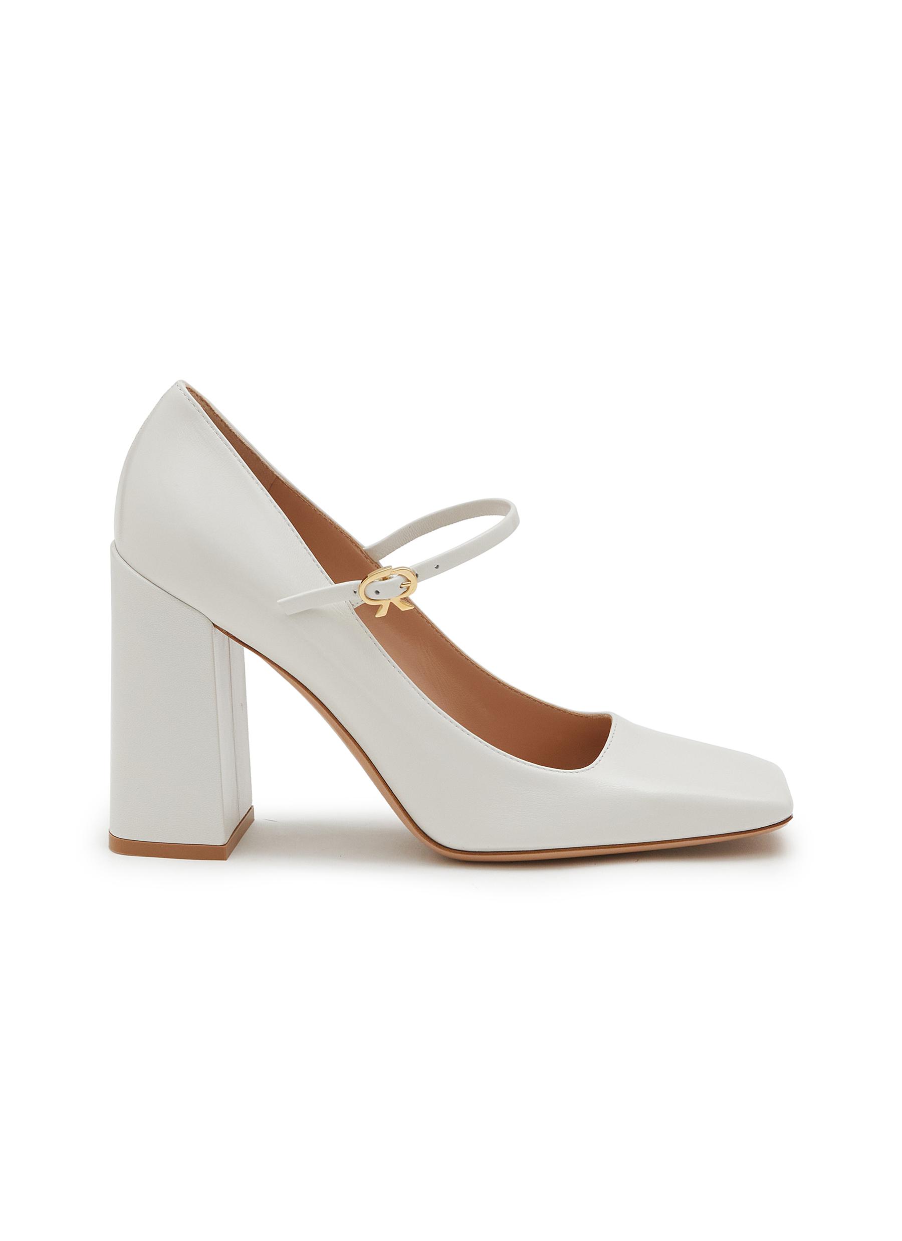 Beira Rio 4298-103 Block Heel Mary-Jane Pump in Off White Napa – Charley  Boutique