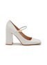 Main View - Click To Enlarge - GIANVITO ROSSI - 85 Leather Mary Jane Pumps