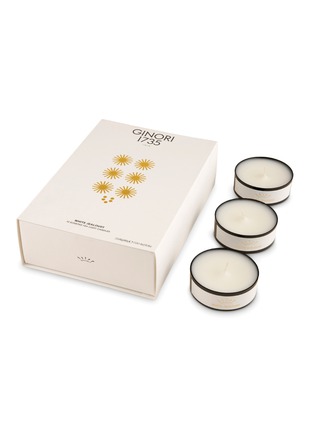 Main View - Click To Enlarge - GINORI 1735 - Tealight Scented Candles — White Jealousy