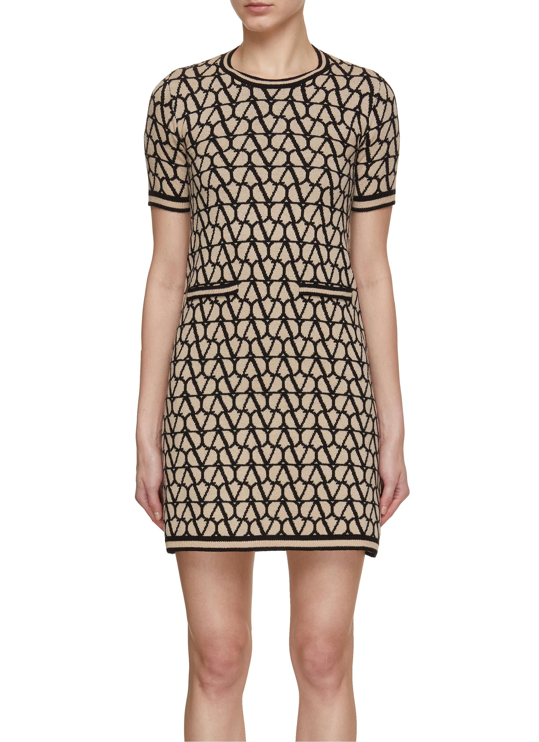 Valentino 2024 jacquard dress