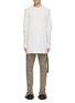 Main View - Click To Enlarge - RICK OWENS DRKSHDW - Hustler Double Sleeve Cotton T-Shirt