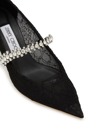 Detail View - Click To Enlarge - JIMMY CHOO - Bing 65 Lace-embellished Pumps