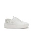 Main View - Click To Enlarge - JIMMY CHOO - Leather Diamond Sneakers