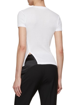 Back View - Click To Enlarge - HELMUT LANG - Twist Cut Out Top