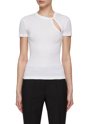 Main View - Click To Enlarge - HELMUT LANG - Twist Cut Out Top