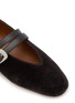 Detail View - Click To Enlarge - LE MONDE BERYL - Double band Velevt Mary Jane Ballerina Flats