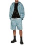 Figure View - Click To Enlarge - JUUN.J - Patch Dyed Fisherman Sweater