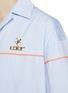  - KOLOR - Ski Logo Embroidered Cotton Shirt
