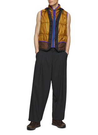 Figure View - Click To Enlarge - KOLOR - Hooded Suiting Detail Vest