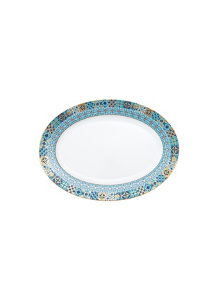 Main View - Click To Enlarge - HAVILAND - Portofino Oval Dish — Blue