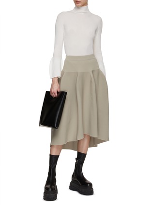 Figure View - Click To Enlarge - CFCL - Pottery Rounded Hem Skirt